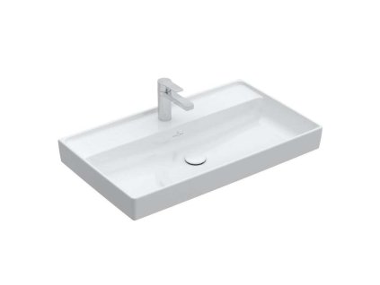 Villeroy & Boch Collaro Umývadlo nábytkové 80x47 cm, bez prepadu, otvor na batériu, alpská biela 4A338101