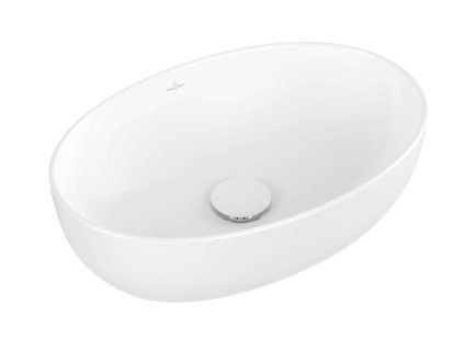 Villeroy & Boch Artis Umývadlo na dosku 48x33 cm, bez prepadu, alpská biela 43884801