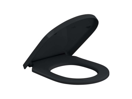 Villeroy & Boch Subway 3.0 WC doska, SoftClosing, QuickRelease, Pure Black 8M42S1R7