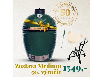 big green egg medium zostava 50 vyrocie