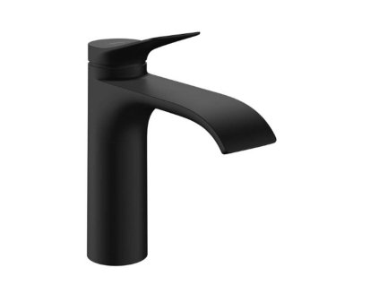 Hansgrohe Vivenis Umývadlová batéria s výpusťou, EcoSmart, CoolStart, matná čierna 75023670-HG