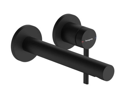 Hansgrohe Zesis S Umývadlová batéria pod omietku, s výpusťou, 2-otvorová inštalácia, EcoSmart+, matná čierna 74750670-HG