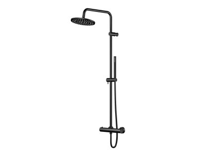 Steinberg 340 Sprchový set s termostatom, priemer 22 cm, matná čierna 340 2721 S