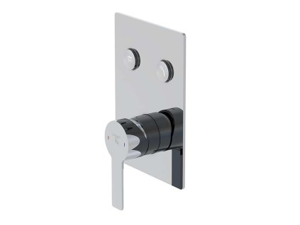 Steinberg 390 Batéria pod omietku na 2 spotrebiče, chróm 390 2221 3