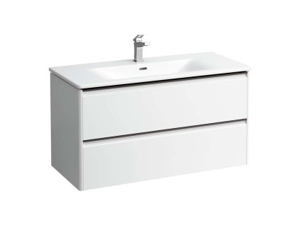Laufen Palace Skrinka s umývadlom, 53x98x44 cm, 2 zásuvky, matná biela H8617072601041