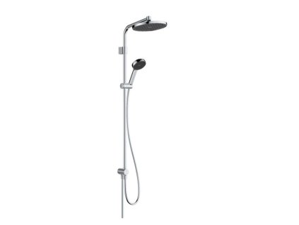 Hansgrohe Activera S Sprchový set bez batérie, priemer 24 cm, 2 prúdy, EcoSmart, chróm 28074000-HG
