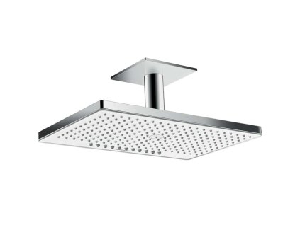 Hansgrohe Rainmaker Select Hlavová sprcha 460, 2 prúdy, EcoSmart 9 l/min, sprchové rameno 10 cm, biela/chróm 24014400-HG