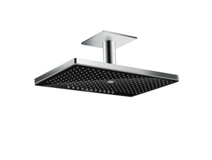Hansgrohe Rainmaker Select Hlavová sprcha 460, 3 prúdy, sprchové rameno 10 cm, čierna/chróm 24006600-HG