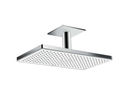 Hansgrohe Rainmaker Select Hlavová sprcha 460, EcoSmart 9 l/min, sprchové rameno 10 cm, biela/chróm 24012400-HG