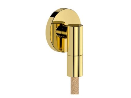 Hansgrohe FixFit Fine S Nástenné kolienko, leštený vzhľad zlata 28882990-HG