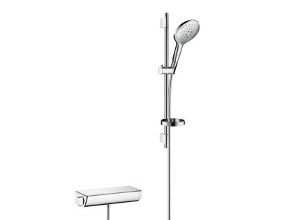 Hansgrohe Raindance Select S Sprchový set s termostatom, 15 cm, 3 prúdy, chróm 27036000-HG