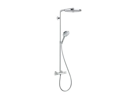 Hansgrohe Raindance Select S Sprchový set s termostatom, 30 cm, 2 prúdy, biela/chróm 27133400-HG