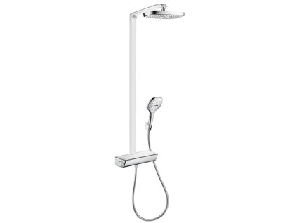 Hansgrohe Raindance Select E Sprchový set Showerpipe 300 s termostatom, 2 prúdy, EcoSmart 9 l/min, chróm 27282000-HG