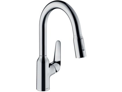 Hansgrohe Focus M42 Drezová batéria M4216-H180 s výsuvnou spŕškou, sBOX, chróm 71821000-HG