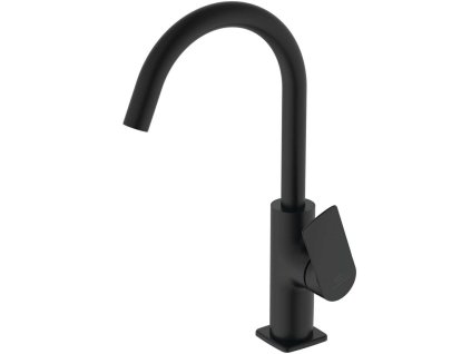 Ideal Standard Ceralife C Umývadlová batéria s otočným výtokom a výpusťou Click-Clack, hodvábna čierna BE054XG