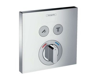 Hansgrohe Shower Select Batéria pod omietku na 2 spotrebiče, chróm 15768000-HG