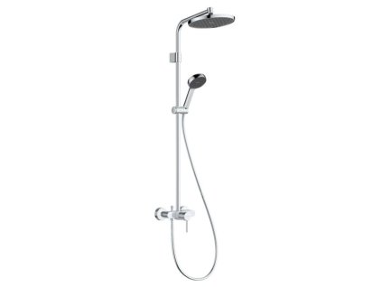 Hansgrohe Activera S Sprchový set s termostatom, priemer 24 cm, 2 prúdy, EcoSmart, chróm 28875000-HG