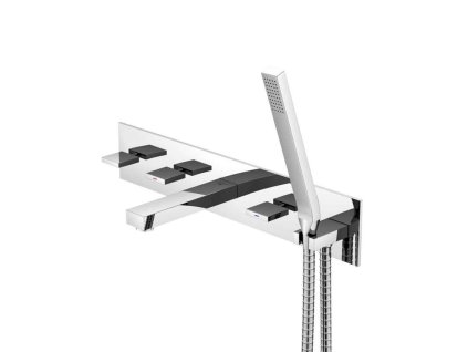 Steinberg 160 Vaňová batéria pod omietku, na 2 spotrebiče, s telesom, chróm 1 602 692