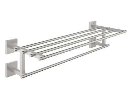 Grohe QuickFix Start Cube Držiak uterákov, supersteel 41099DC0-GR