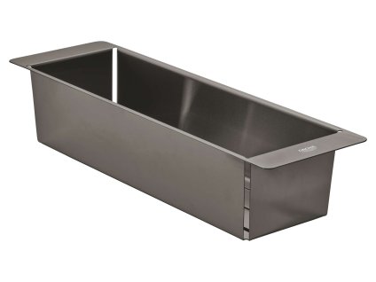 Grohe Príslušenstvo Miska na odkvapkávanie pre drezy, kefovaný Hard Graphite 40853AL0-GR
