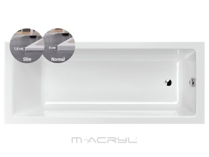 m acryl slim normal vana sandra 160x70 reut sk