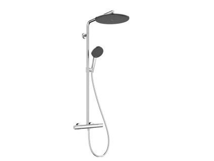 Hansgrohe Raindance Alive S Puro Sprchový set s termostatom, 21x34 cm, 3 prúdy, chróm 24592000-HG