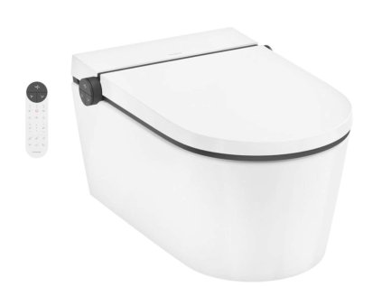 Hansgrohe LavaPura Element S Elektronický bidet s keramikou, SoftClose, AquaHelix Flush, HygieneEffect, SmartClean, biela 63021450-HG