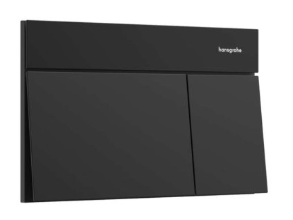Hansgrohe iFrame Element E Ovládanie splachovania, matná čierna 66003670-HG