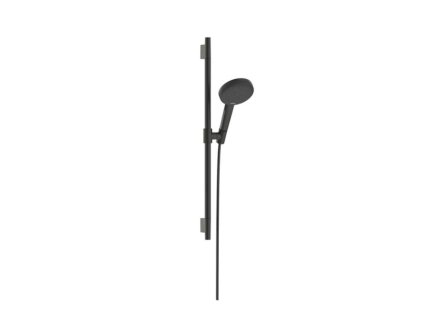 Hansgrohe Raindance Alive Select S Set sprchovej hlavice, tyče a hadice, 3 prúdy, EcoSmart, kefovaný čierny chróm 24602340-HG