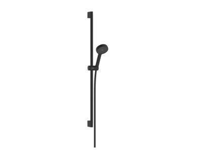 Hansgrohe Activera S Set sprchovej hlavice, tyče a hadice, EcoSmart, matná čierna 28042670-HG