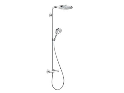 Hansgrohe Raindance S Sprchový set s termostatom, priemer 24 cm, 3 prúdy, EcoSmart+, chróm 28825000-HG