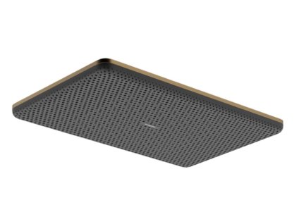 Hansgrohe Raindance Alive Q Hlavová sprcha, 21x34 cm, 2 prúdy, kefovaný bronz 24530140-HG