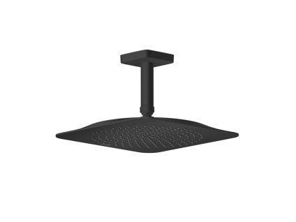 Axor Citterio C Hlavová sprcha 27x27 cm, EcoSmart, matná čierna 28793670-AX