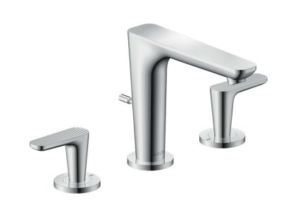 Axor Citterio C Umývadlová batéria s výpusťou, 3-otvorová inštalácia, EcoSmart, chróm 49061000-AX