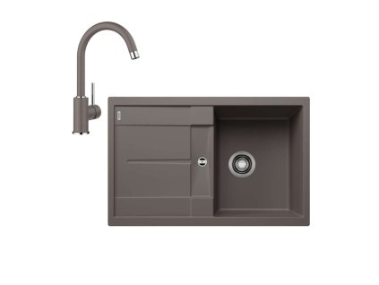 Blanco  Set drezu Metra 45 S a batérie Mida, sivá vulkán/sivá vulkán SET 09-B 25 MIDA sedvu