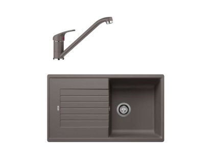 Blanco  Set drezu Zia 5 S a batérie Daras, sivá vulkán/sivá vulkán SET 10-A 25 DARAS sedvu