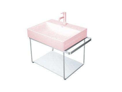 Duravit DuraSquare Kovový podstavec pre umývadlo, chróm 0031021000