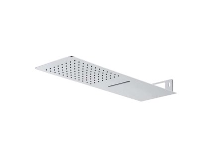 Mereo Sprchový program Hlavová sprcha, 50x20 cm, 2 prúdy, nehrdzavejúca oceľ CB495N