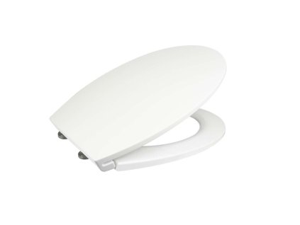 Mereo WC dosky WC doska Slim, softclose, biela CSS114S