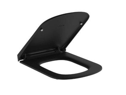 Kludi Resa S WC doska Slim, SoftClosing, QuickRelease, matná čierna 27WCS39