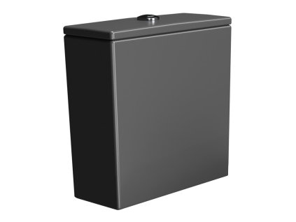 GSI KUBE X COLOR KUBE X nádržka k WC kombi, čierna mat 948126