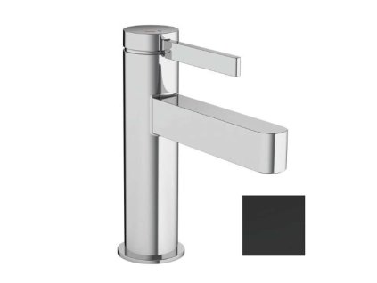 Hansgrohe Finoris Umývadlová batéria s výpusťou Push-Open, EcoSmart, CoolStart, matná čierna 76012670-HG