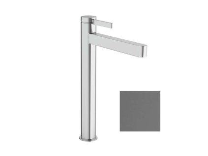Hansgrohe Finoris Umývadlová batéria, s výpusťou Push-Open, CoolStart, EcoSmart, kefovaný čierny chróm 76072340-HG