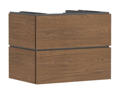 Hansgrohe Xilesa E Umývadlová skrinka, 62x78x55 cm, 2 zásuvky, kašmírový dub 54299550-HG