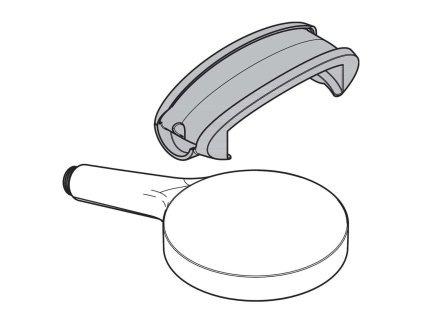 Hansgrohe  Náhradná sprcha s adaptérom Allrounder, chróm 93829000-HG