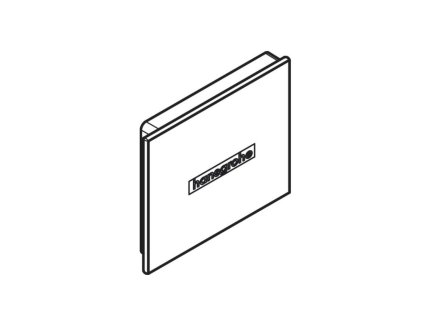 Hansgrohe  Krytka s logom pre batérie RainSelect, chróm 93501000-HG