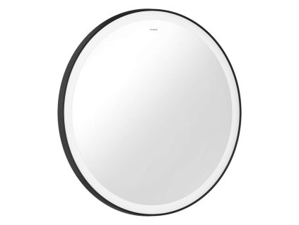 Hansgrohe Xarita Lite S Zrkadlo s LED osvetlením a vyhrievaním, priemer 70 cm, IR senzor, matná čierna 54979670-HG