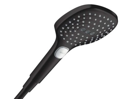 Hansgrohe Raindance Select E Sprchová hlavica, 3 prúdy, EcoSmart+, matná čierna 28729670-HG
