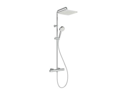 Ideal Standard Ceratherm T25N Sprchový set s termostatom, 26x26 cm, 2 prúdy, chróm A8521AA