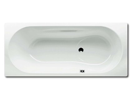 Kaldewei Ambiente Obdĺžniková vaňa Vaio Set 956, 160x70 cm, biela-vaňa, Perl-Effekt, neštandardný prepad 233627093001
